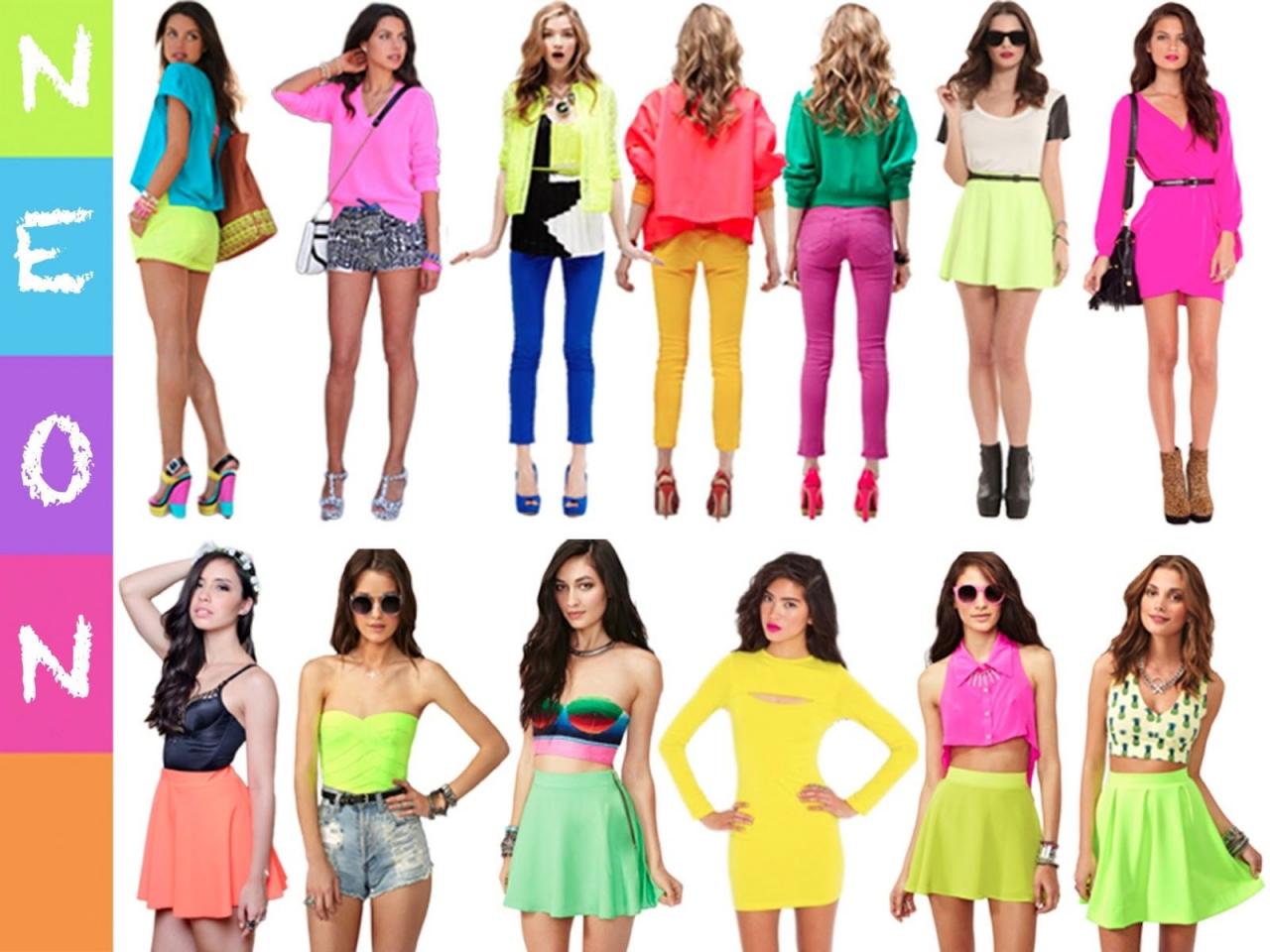 80s Neon Fashion: A Bold and Vibrant Revival