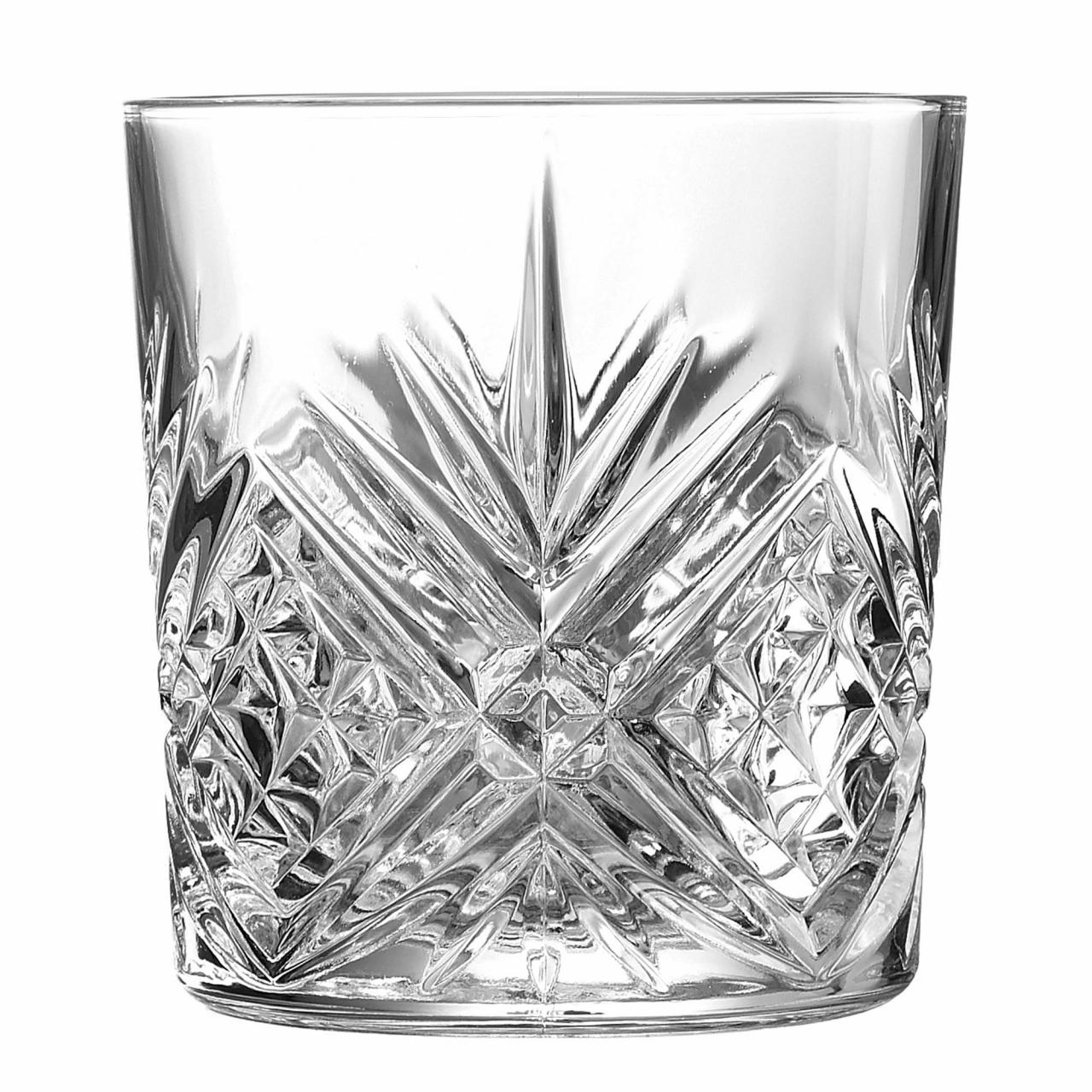 Glass old fashioned glasses