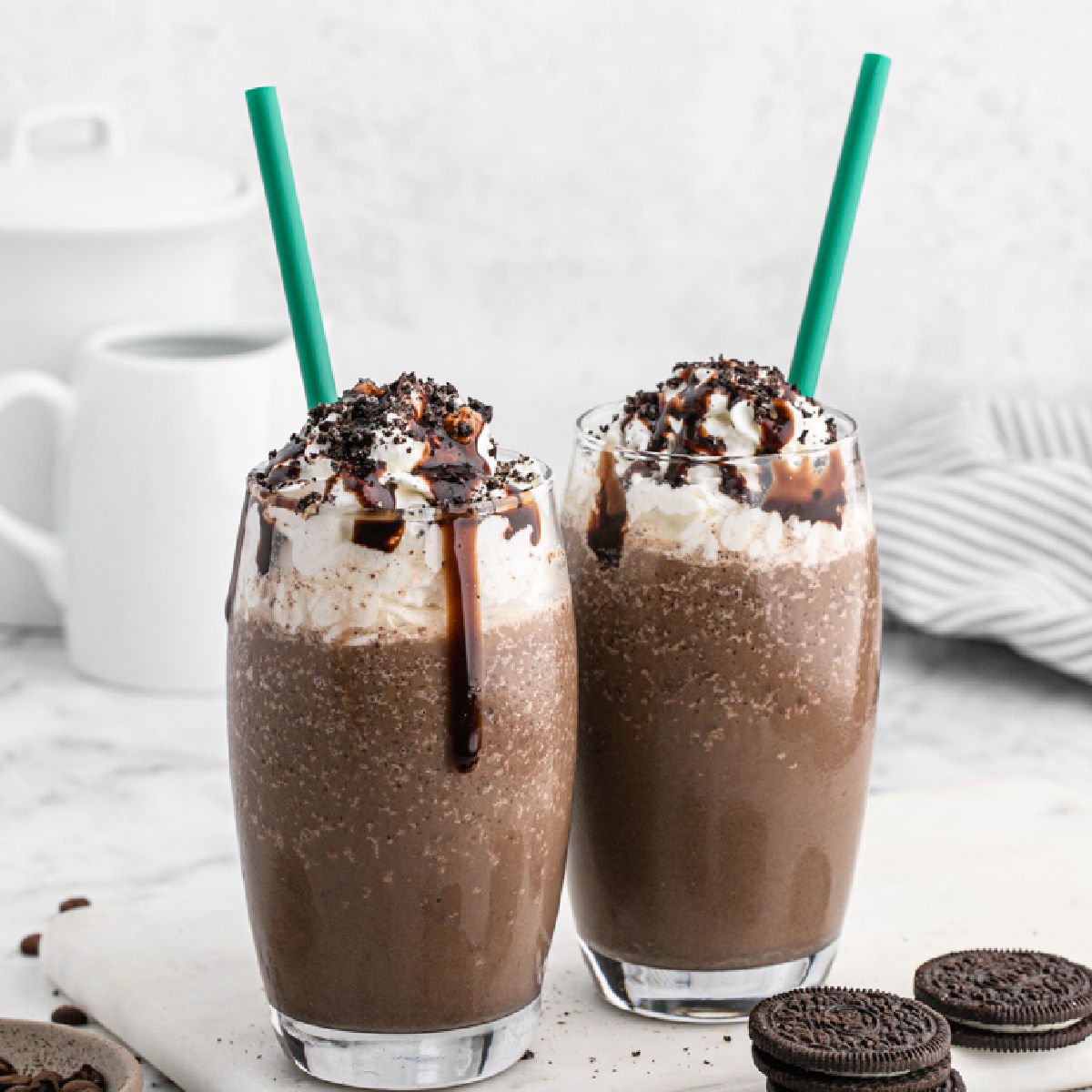 Mocha cookie crumble frappuccino recipe