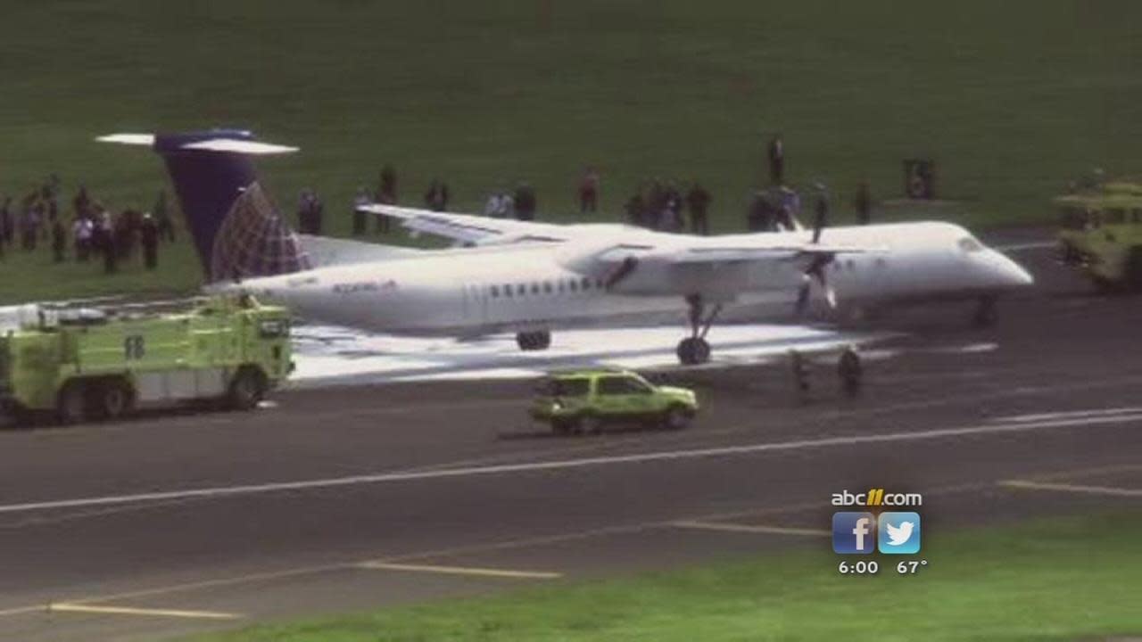 Rdu emergency american landing eagle flight