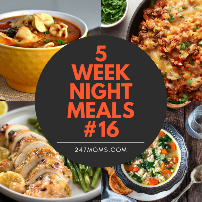 Dairy-free weeknight dinners for families