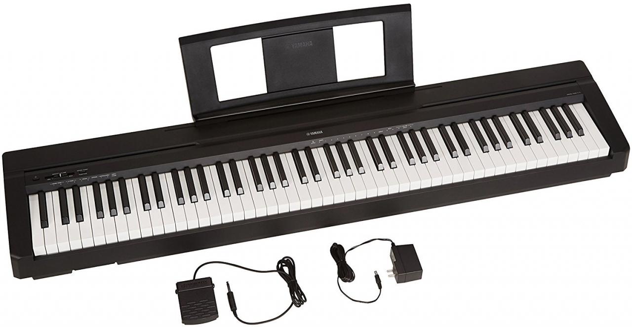 Yamaha P-45: 88-Key Weighted-Action Digital Piano for Enhanced Playing Experience