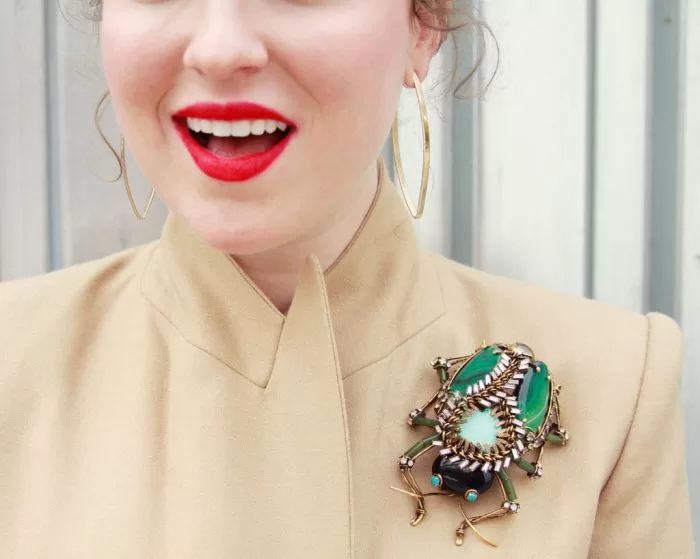 Brooches to add a touch of vintage charm