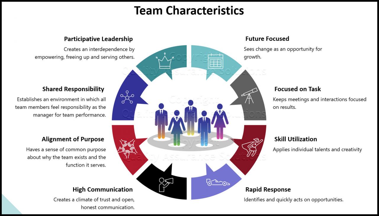 What is a characteristic of a successful work team