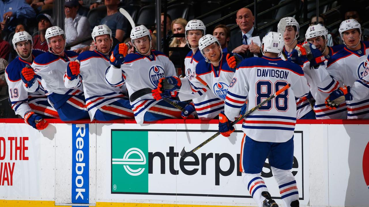 Oilers avs pairings lines game avalanche edmonton colorado preview bradford dustin