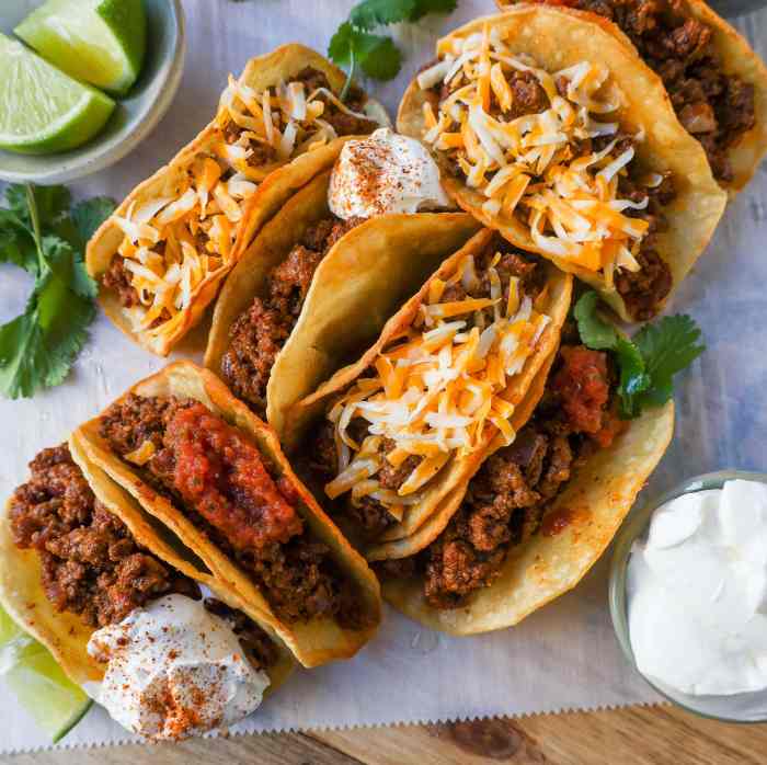 Restaurant secret recipes for tacos