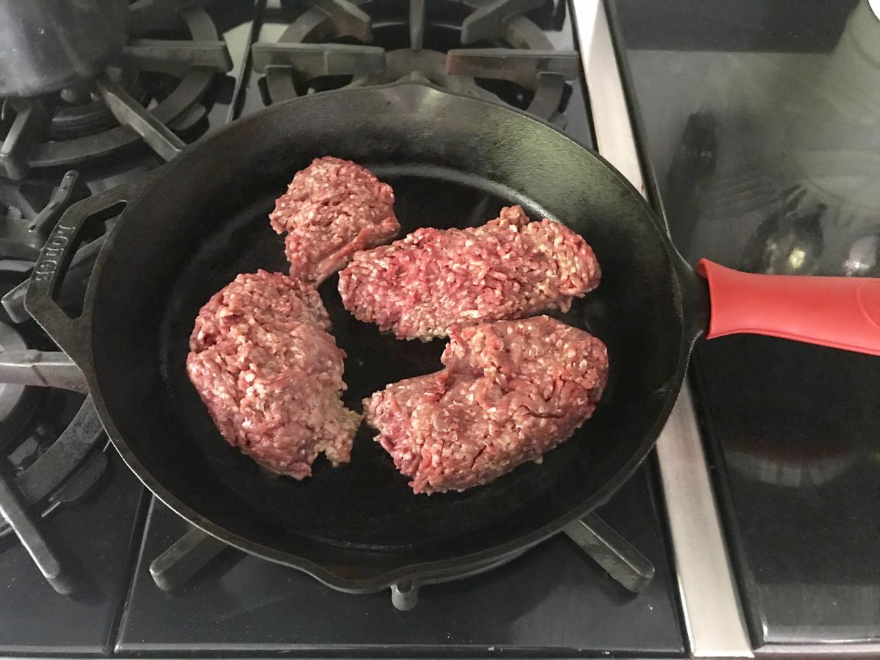 How to brown ground beef