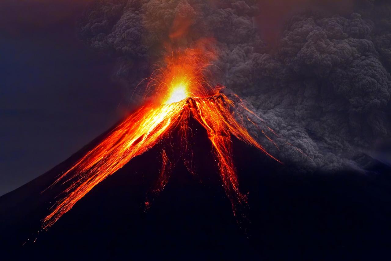 Indonesia volcano eruptions