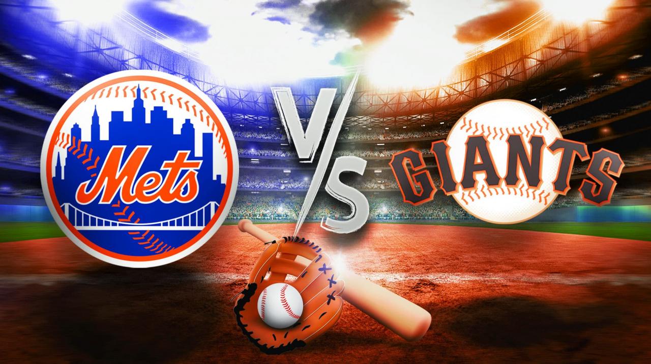 Mets vs giants