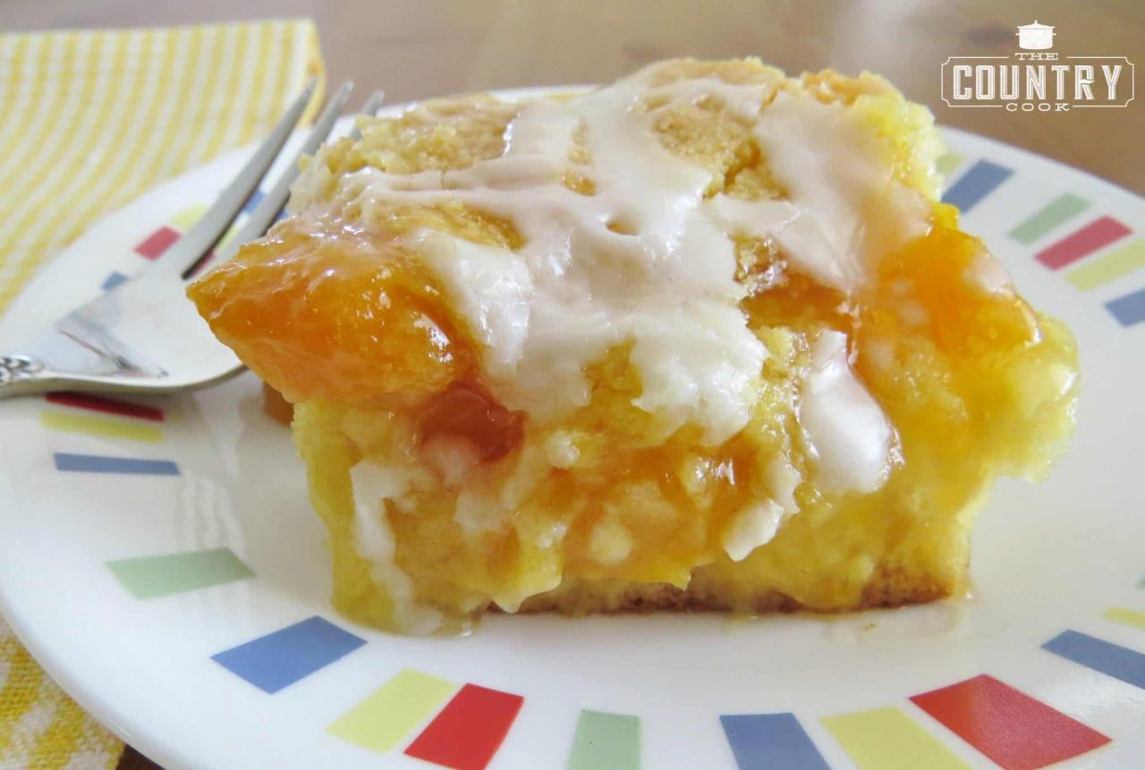 Peach Cobbler With Cake Mix A Sweet And Easy Treat The Chupitos   Peach Cobbler Cake The Country Cook 1 