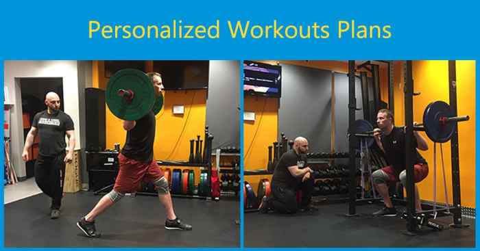 Personalized fitness plans