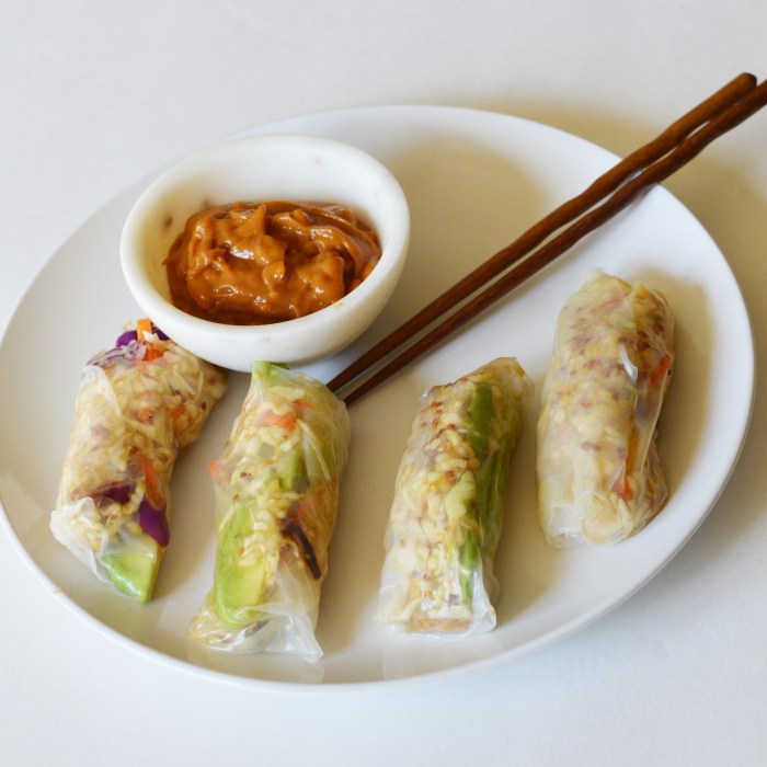 Restaurant secret recipes for spring rolls