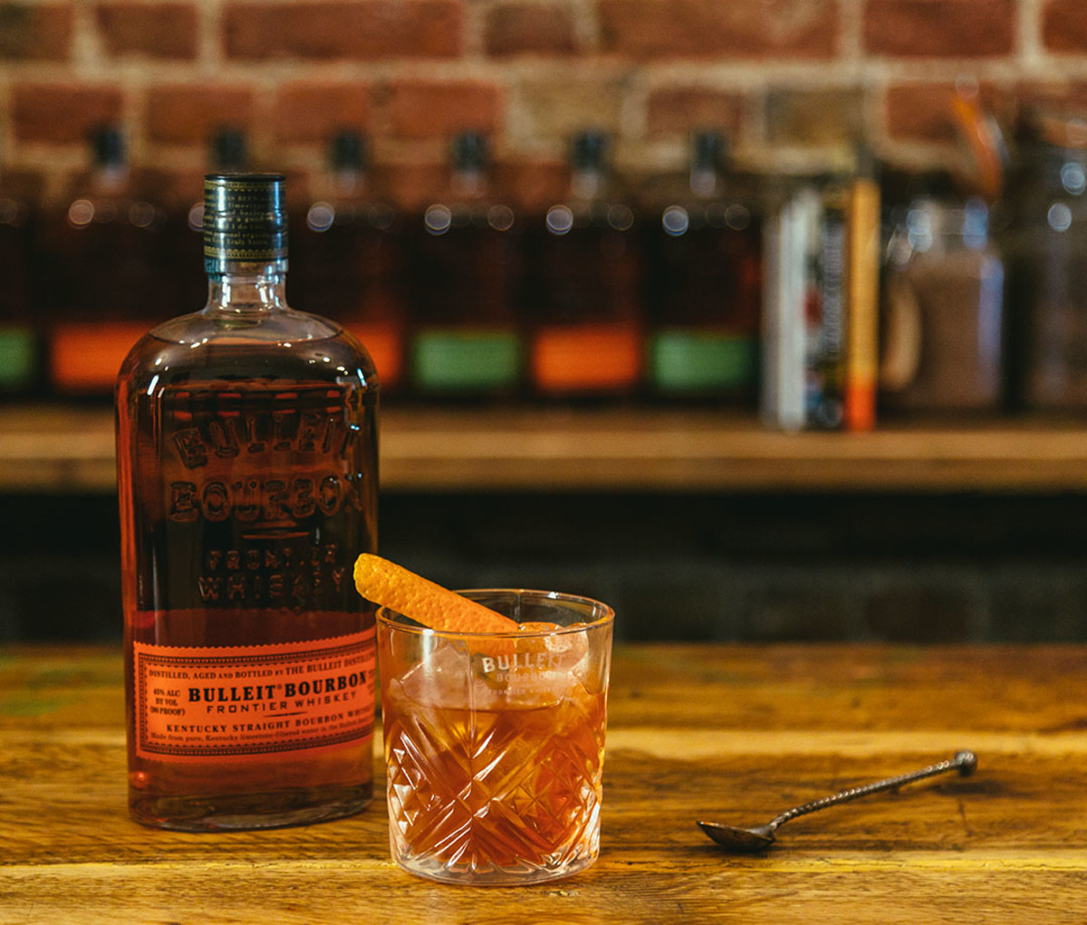 Bulleit bourbon old fashioned