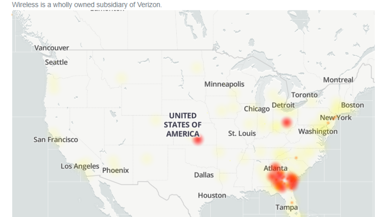 Verizon outage upside