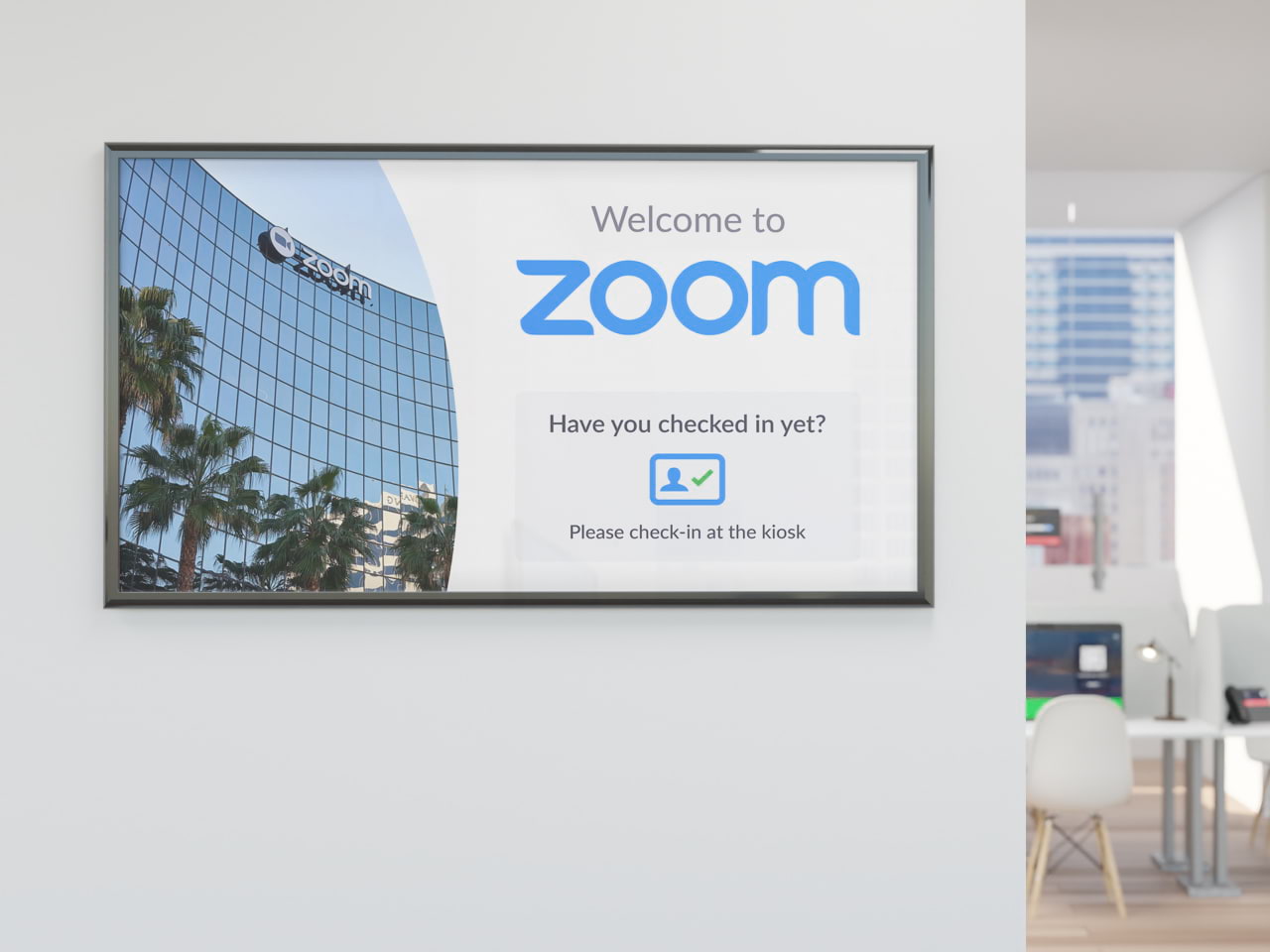 Zoom digital signage