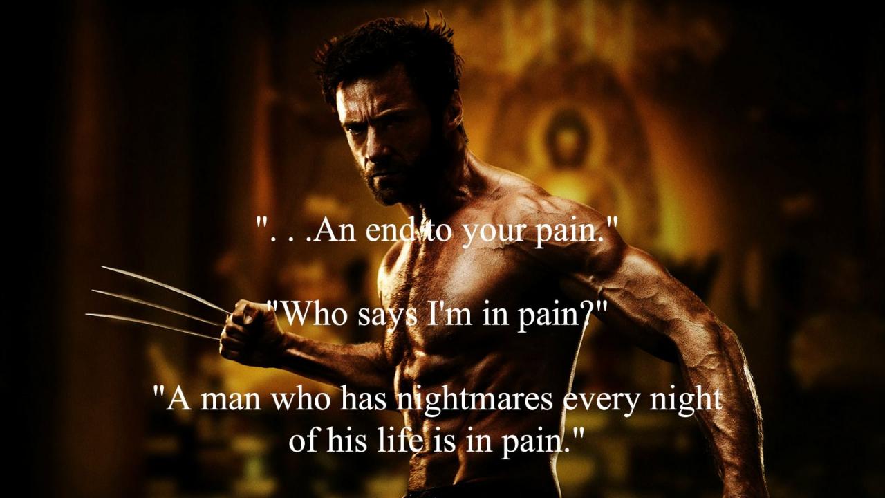 Wolverine quotes