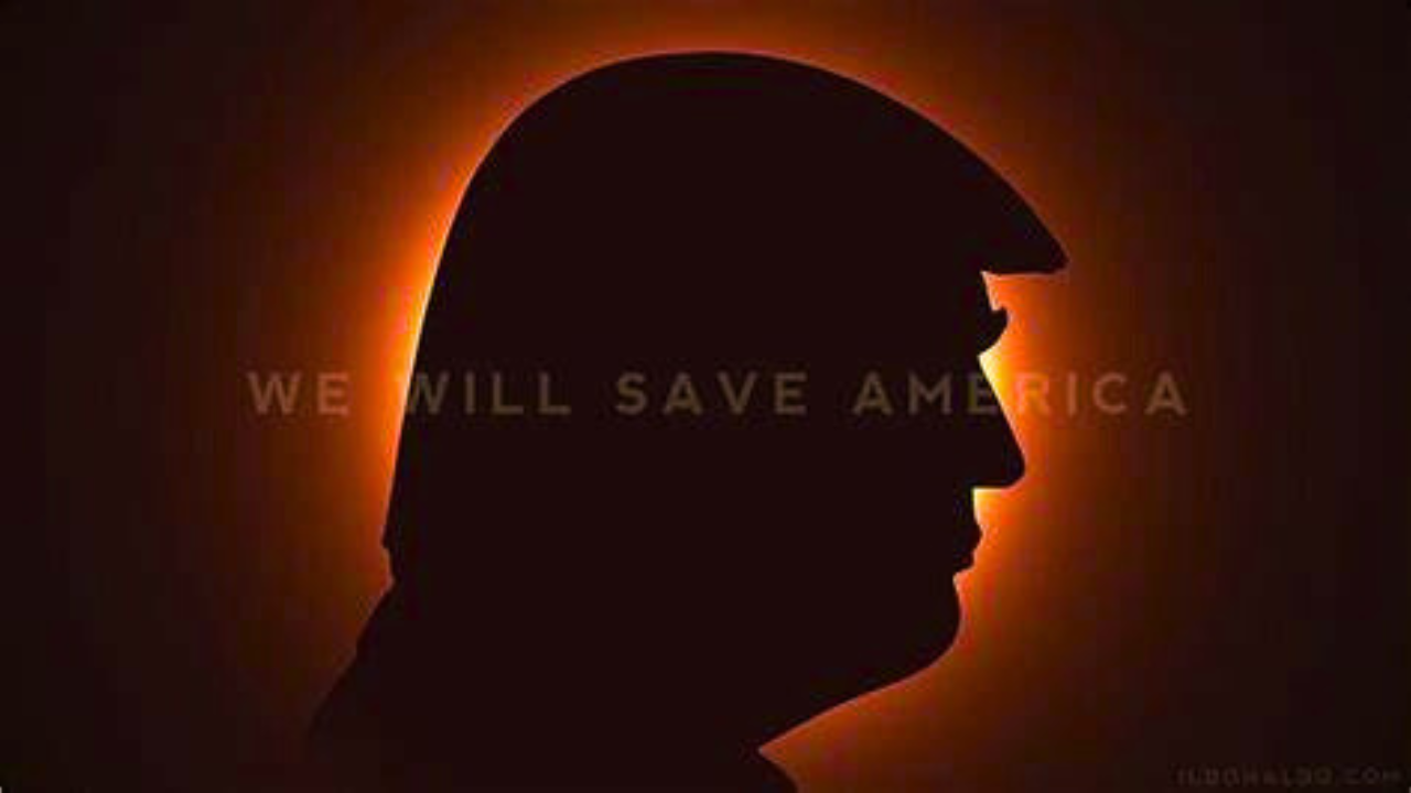 Trump eclipse add