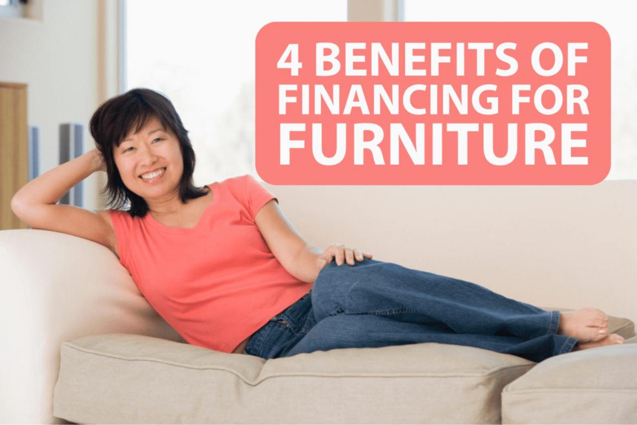 Cheap furniture financing