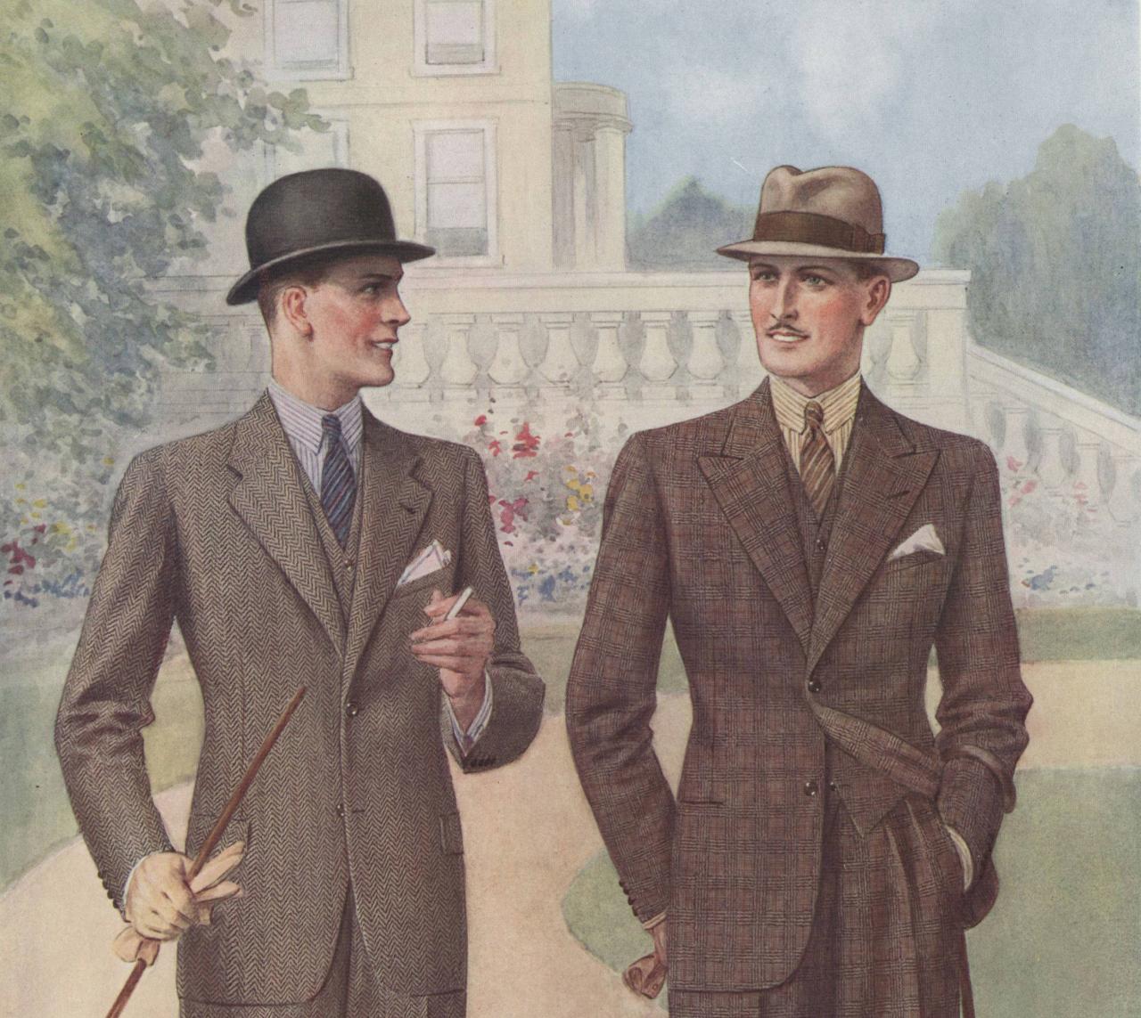 1930s mens fashion