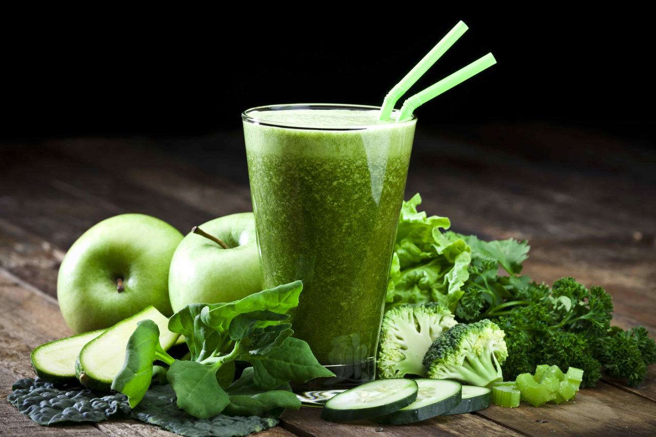 Detox foods and drinks