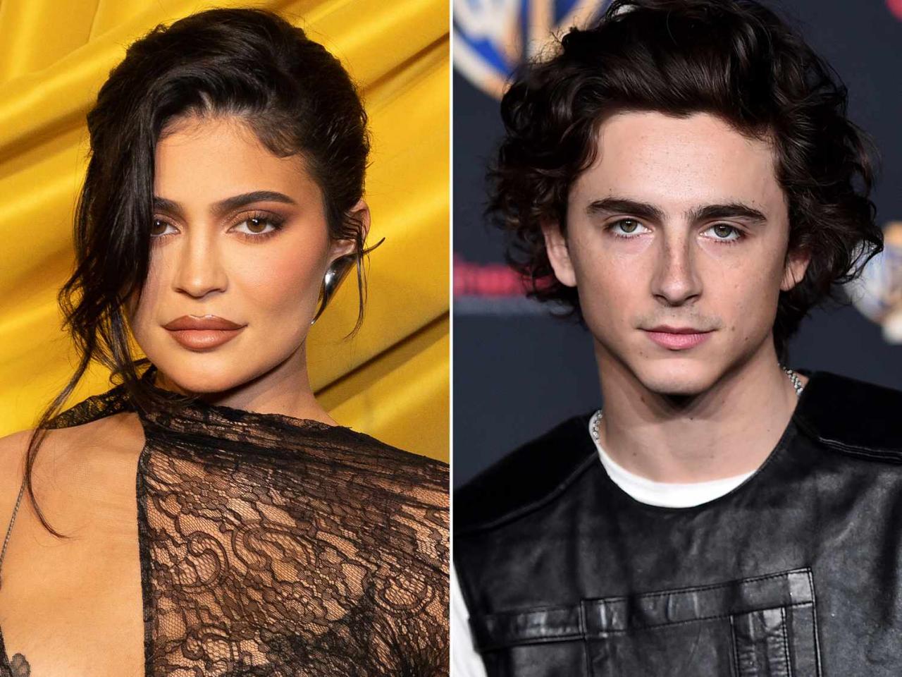 Timothe chalamet kylie jenner