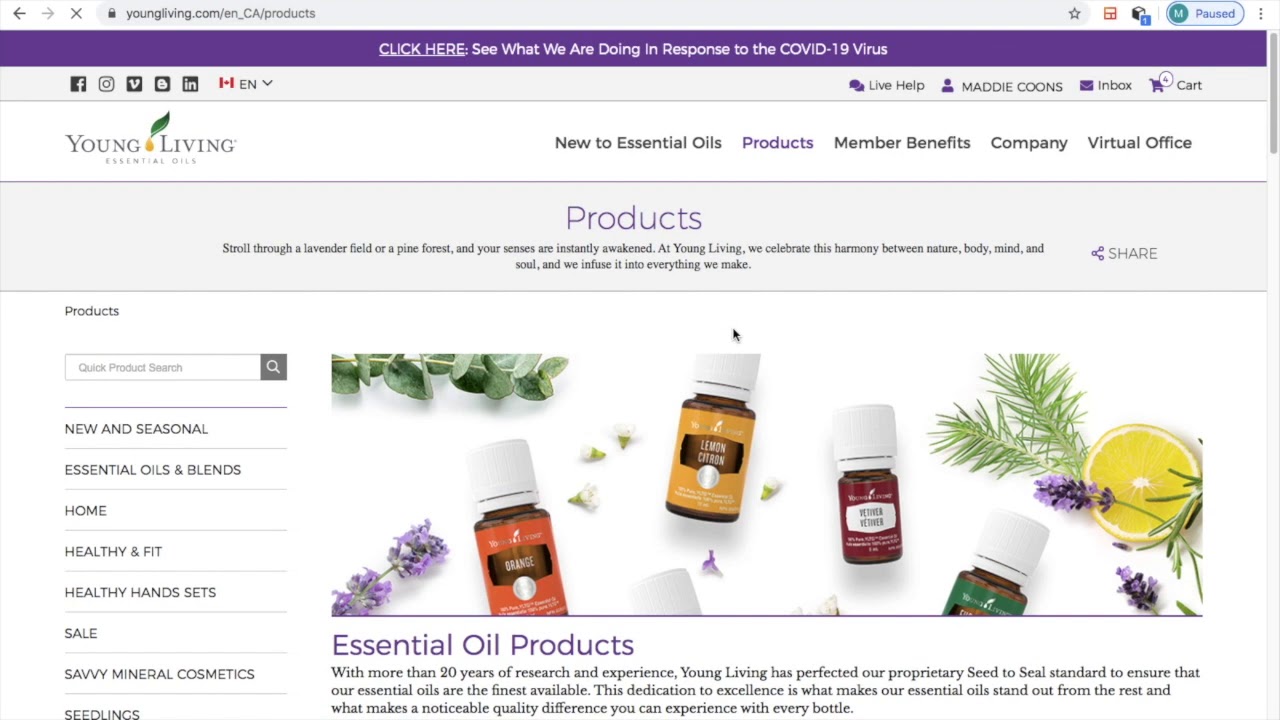 Young living digital library