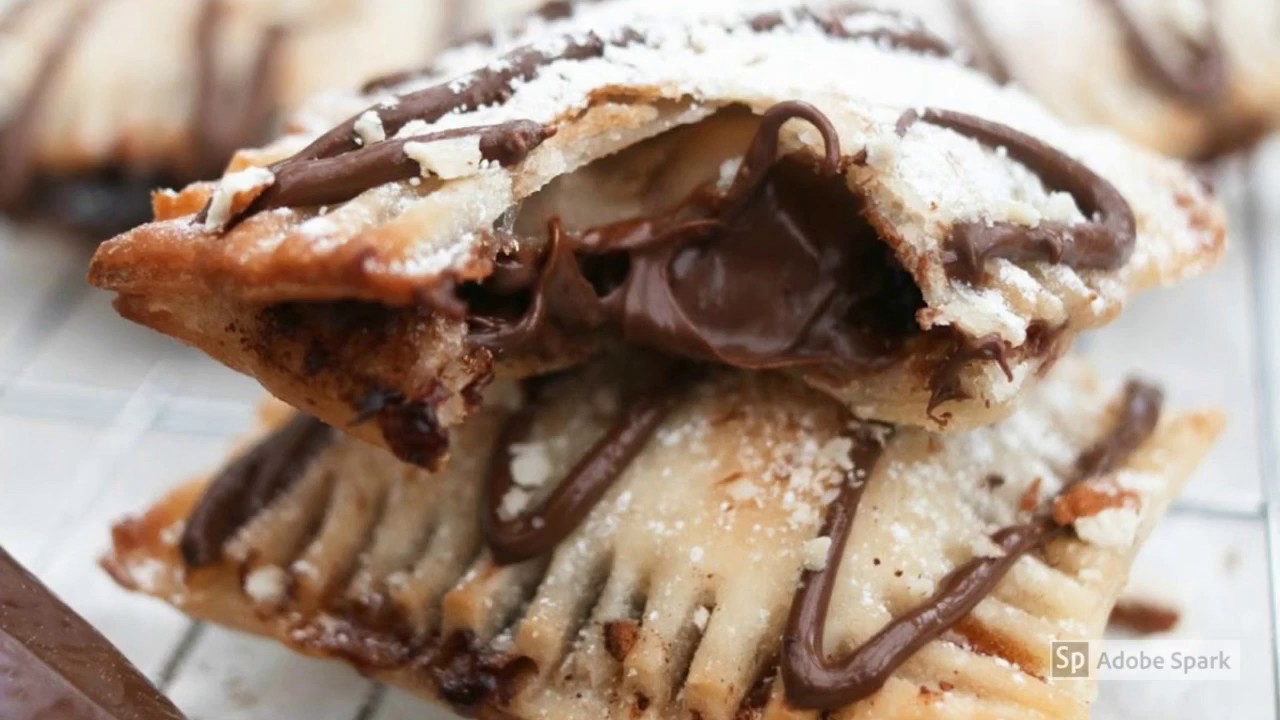 Nutella pastry puff recipe