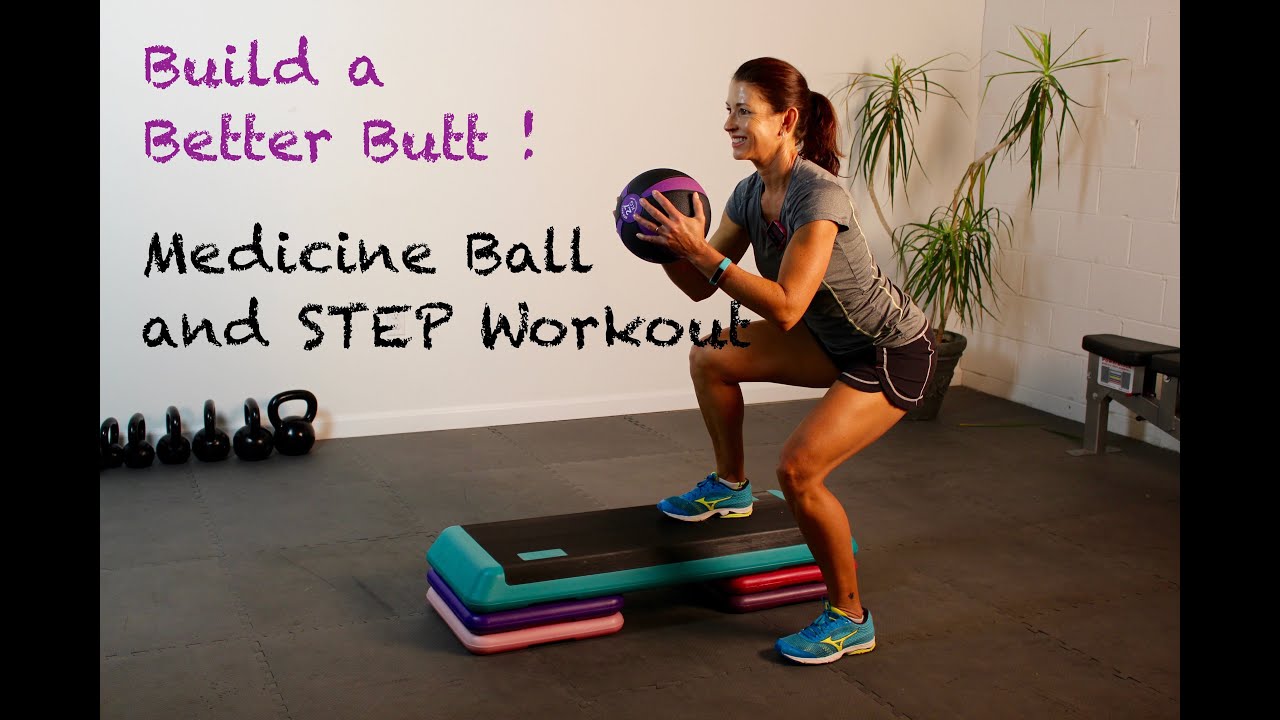 Workouts with medicine ball for legs