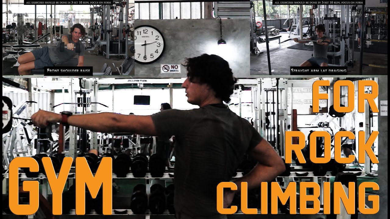 Workouts for rock climbers