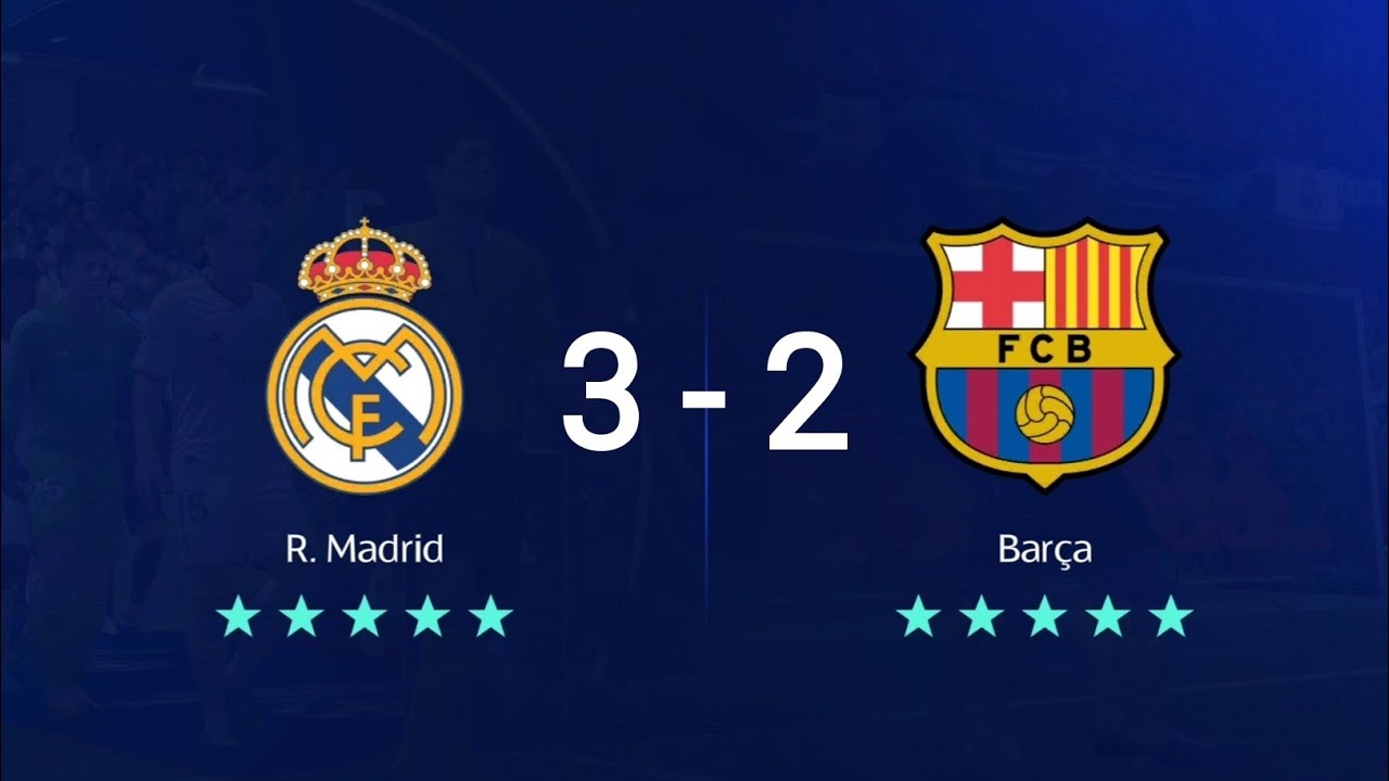 Real madrid vs barcelona real madrid tv