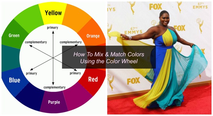 How to mix and match colors in clothing