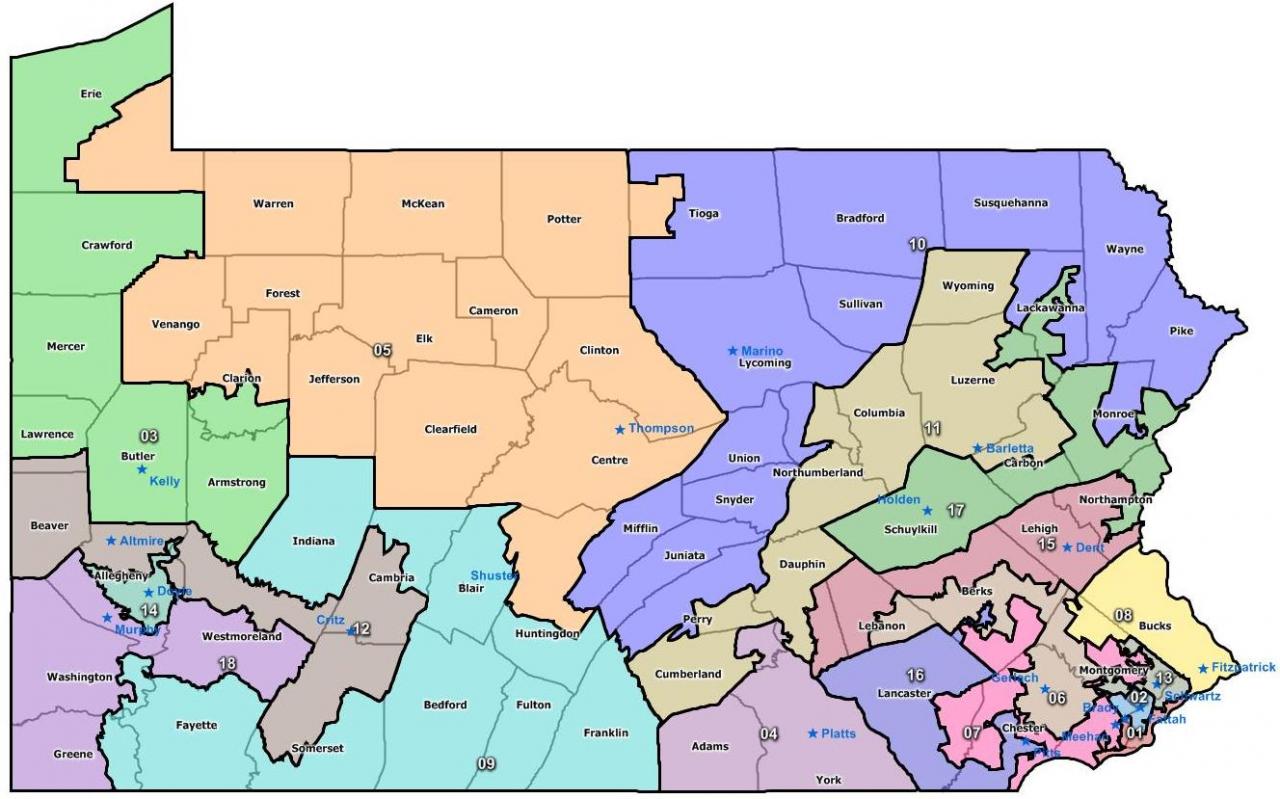 Pa voting districts by zip code