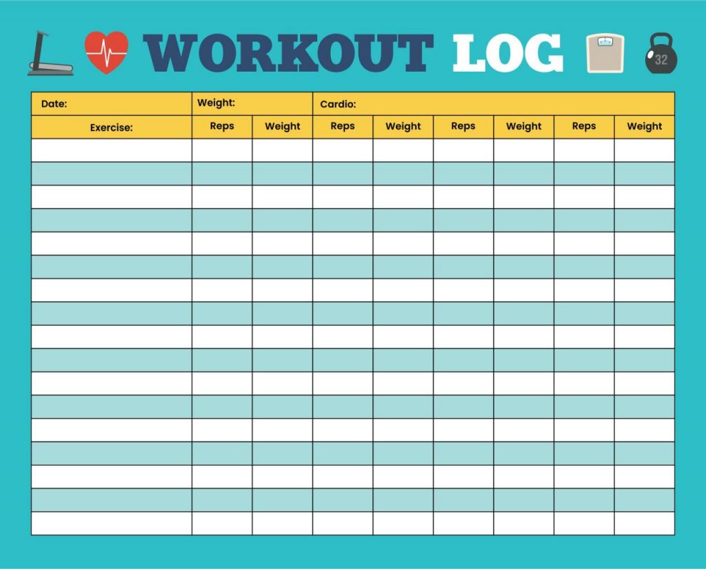 Workout Tracker Printable Free Download: The Ultimate Guide to Success ...