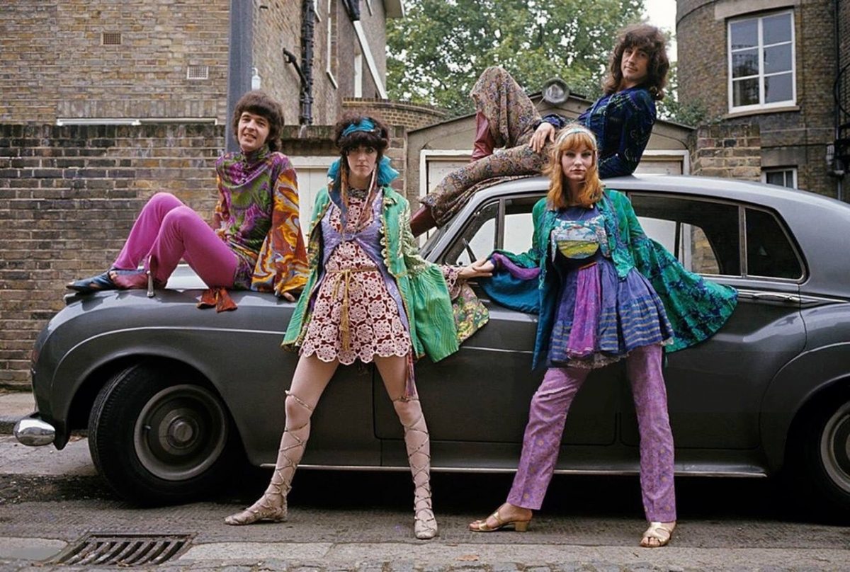 Fashion of the 60s hippies