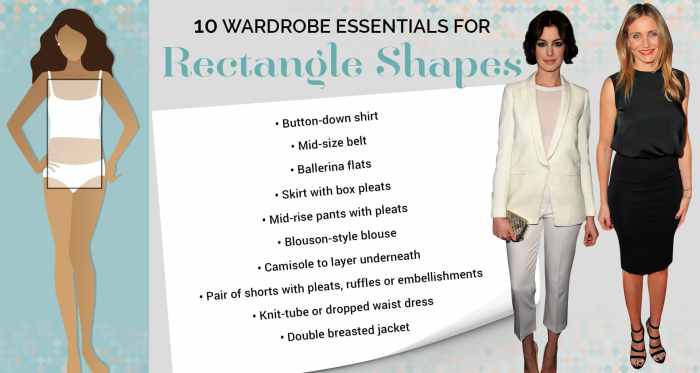 Tips for dressing a rectangle body type