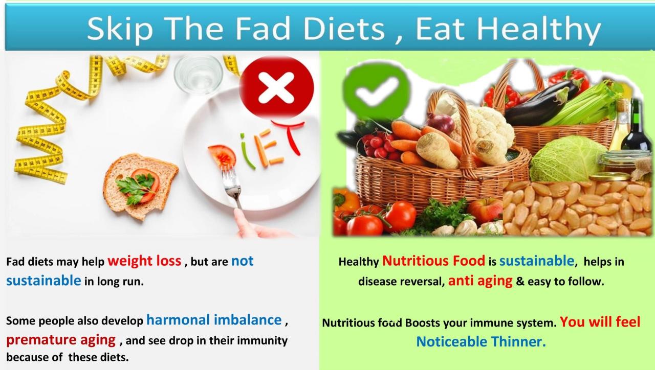 Fad diets are successful in the short term because they