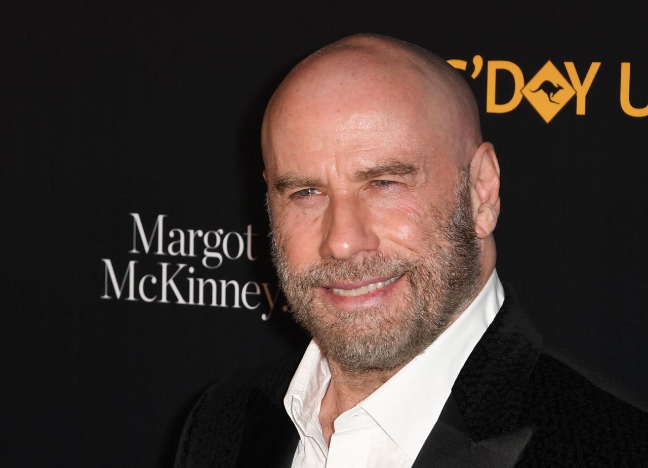 Travolta john hair bald wig receding his goes busted he transformation behold