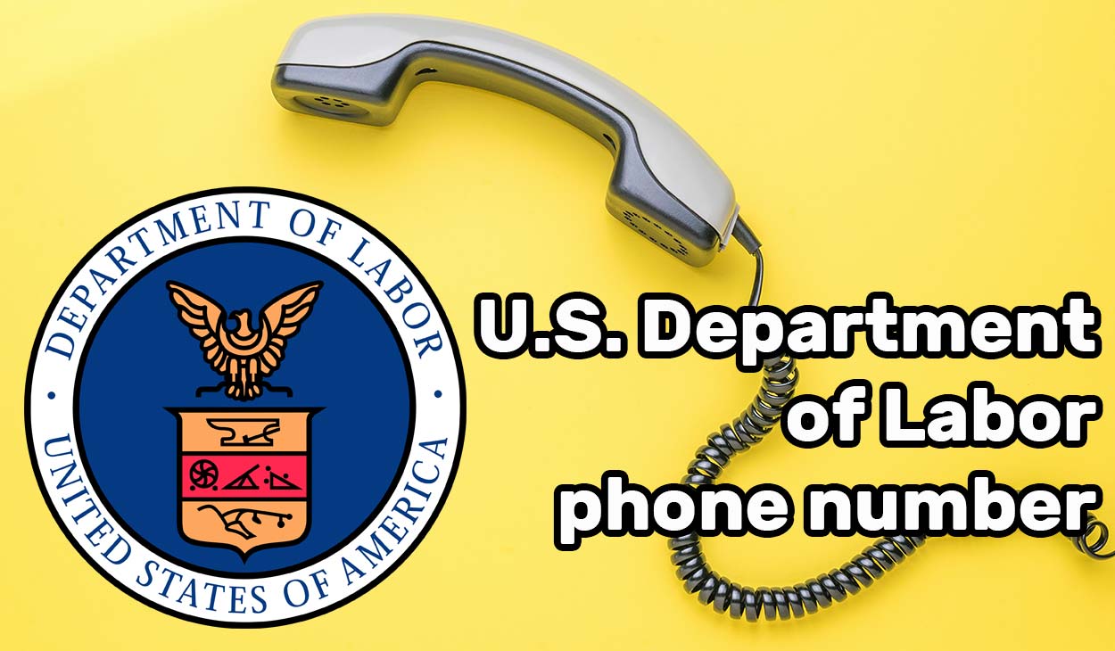 U.s. department of labor phone number