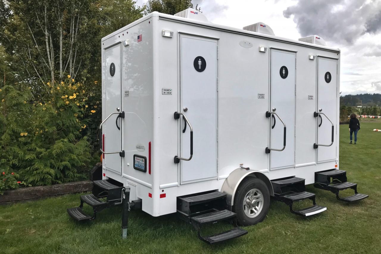 Portable toilet rental near me